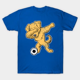 Soccer Golden Retriever Dance T-Shirt